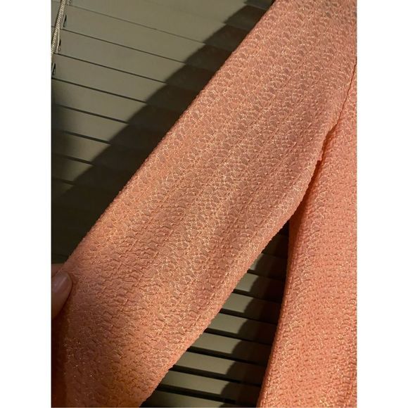 Alice + Olivia 🐾 NWT Emilio Pucci Runway Pink Salmon Dress, Sz 8, MSRP $297 - Picture 4 of 11